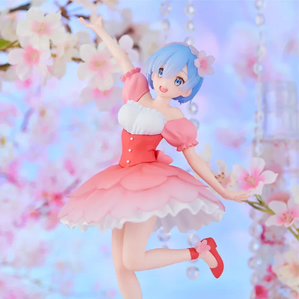 FURYU Corporation Re:Zero -Starting Life in Another World- Trio-Try-iT Figura -Rem Cherry Blossom-(re-Run)