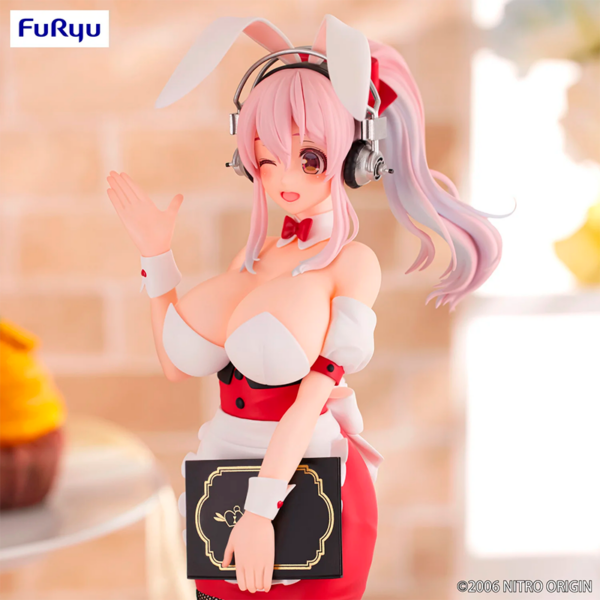 Furyu Nitroplus BiCute Bunnies Super Sonico (Waitress Ver.) - Imagen 2