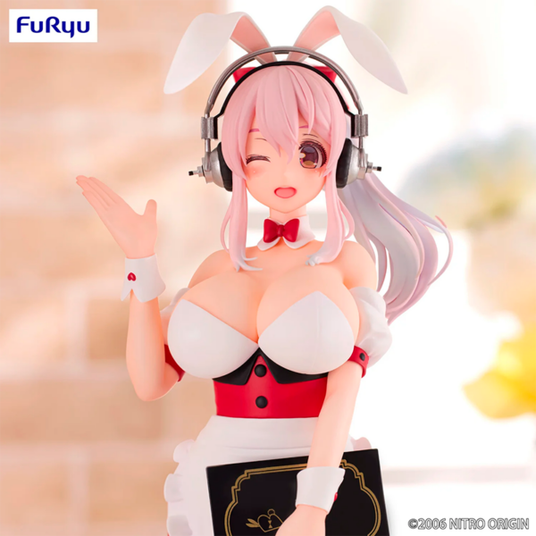 Furyu Nitroplus BiCute Bunnies Super Sonico (Waitress Ver.) - Imagen 4