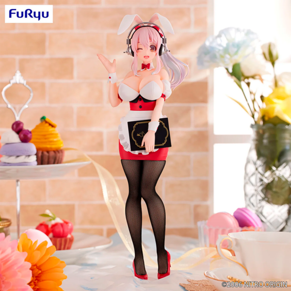 Furyu Nitroplus BiCute Bunnies Super Sonico (Waitress Ver.)